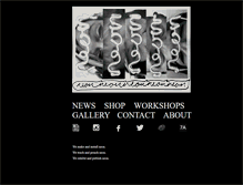 Tablet Screenshot of neonworkshops.com